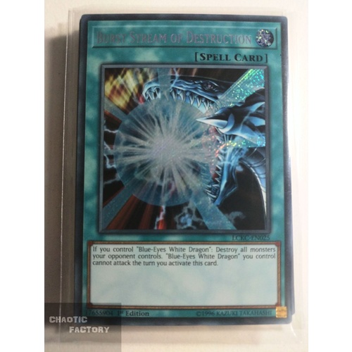 LCKC-EN025 Burst Stream of Destruction Secret Rare 1st Edition