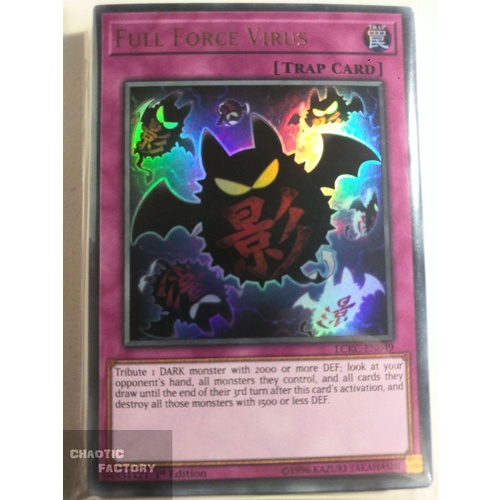 LCKC-EN049 Full Force Virus Ultra Rare 1st Edition