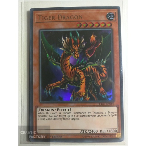 LCKC-EN069 Tiger Dragon Ultra Rare 1st Edition