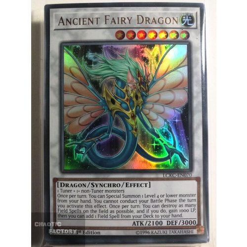 LCKC-EN070 Ancient Fairy Dragon Ultra Rare 1st Edition