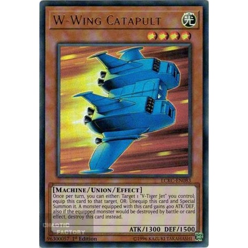 LCKC-EN083 W-Wing Catapult Ultra Rare 1st Edition