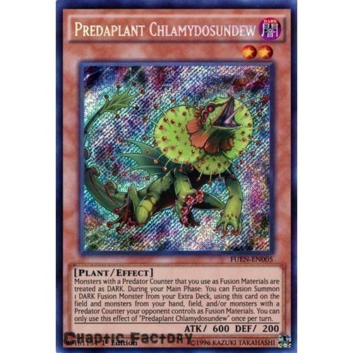 Predaplant Chlamydosundew FUEN-EN005 Secret Rare 1st Edition NM