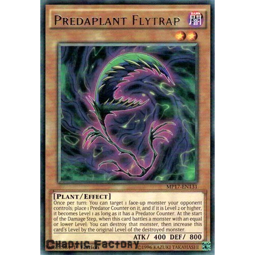 Predaplant Flytrap FUEN-EN006 Super Rare 1st edition NM