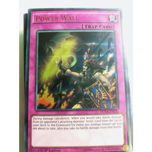 Power Wall DUSA-EN033 Ultra Rare 1st edition