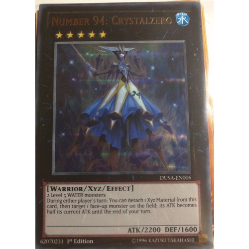 Number 94: Crystalzero DUSA-EN006 Ultra Rare 1st edition