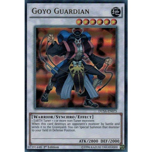 Yugioh Goyo Guardian DUSA-EN075 Ultra Rare 1st edition MINT
