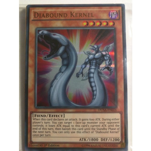 Diabound Kernel DUSA-EN026 Ultra Rare 1st edition NM
