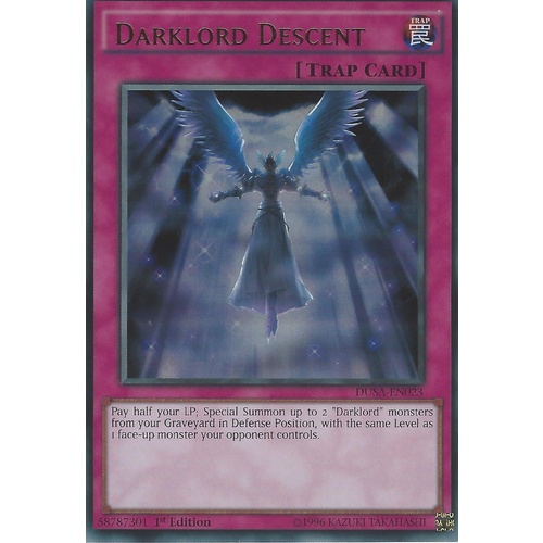 Darklord Descent DUSA-EN023 Ultra Rare 1st Edition NM