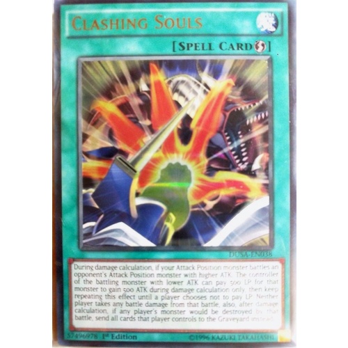 Clashing Souls DUSA-EN038 Ultra Rare 1st edition
