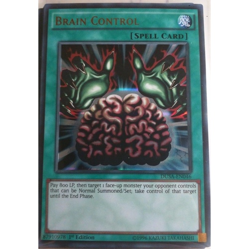 Brain Control DUSA-EN046 Ultra Rare 1st edition
