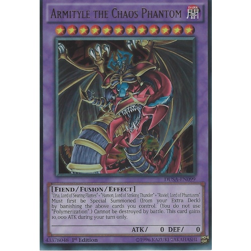 Armityle the Chaos Phantom DUSA-EN099 Ultra Rare 1st edition