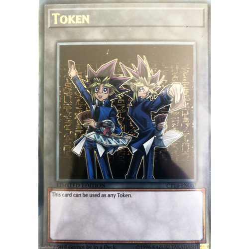 Yugioh Yugi Muto Token Ultra rare Limited Edition Mega Tin 2017