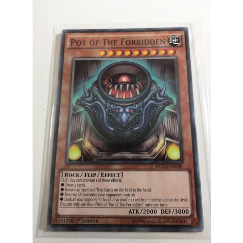 Yu-gi-oh! Pot Of The Forbidden Docs-EN040 Common