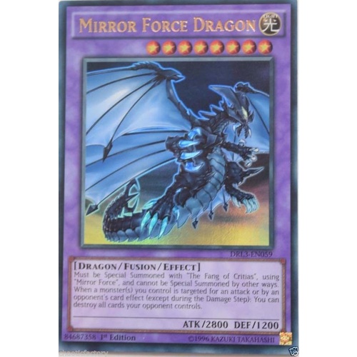 Yugioh - Mirror Force Dragon *Ultra Rare* DRL3-EN059 (NM/M)