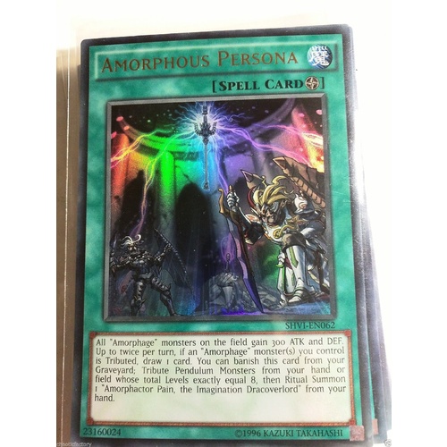 YUGIOH Amorphous Persona - SHVI-EN062 - Ultra Rare