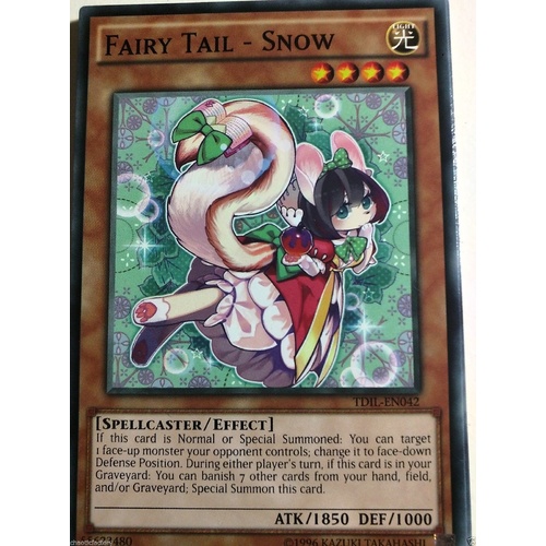 Fairy Tail - Snow TDIL-EN042/ MP17-EN091 MINT!