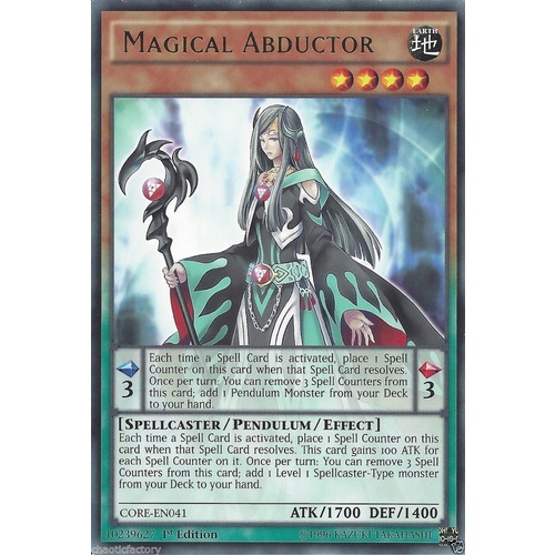 Yu-Gi-Oh! Magical Abductor CORE-EN041 1st Edition Rare MINT