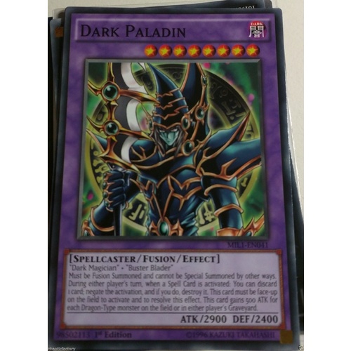 Yugioh  MIL1-EN041 Dark Paladin - Common *Yugi Muto*