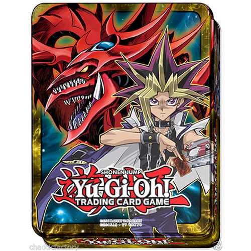 YUGIOH Mega Tins 2016 Yugi Muto & Slifer The Sky Dragon Factory SEALED!