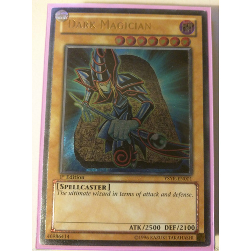 YuGiOh Ultimate Rare Dark Magician YSYR-EN001 MINT 1st edition *Yugi Muto*