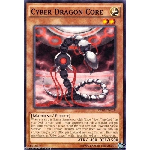 YU-GI-OH Cyber Dragon Core - OP02-EN018/LEDD - Common 