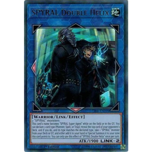 Yugioh CIBR-EN099 SPYRAL Double Helix Ultra Rare 1st Edition