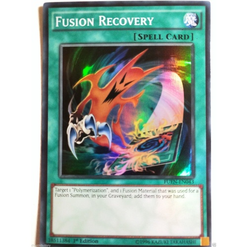 YUGIOH Fusion Recovery FUEN-EN043 Super Rare - 1st Ed - NM/M