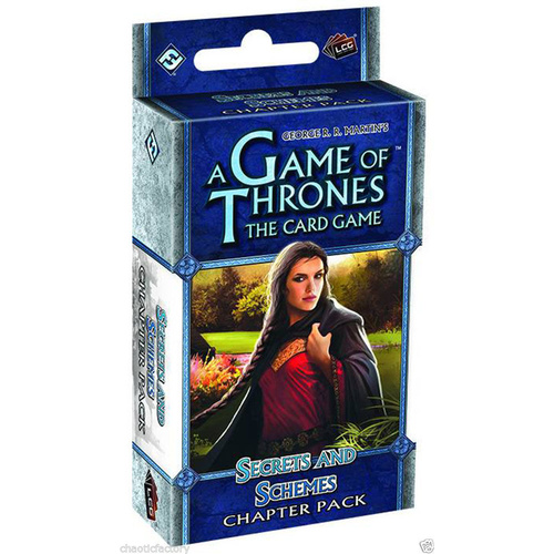 A Game of thrones LCG: Secrets and Schemes Chapter Packs