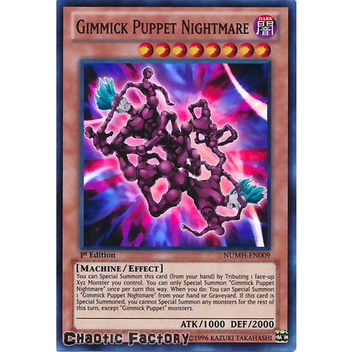 NUMH-EN009 Gimmick Puppet Nightmare Super Rare 1st edition NM