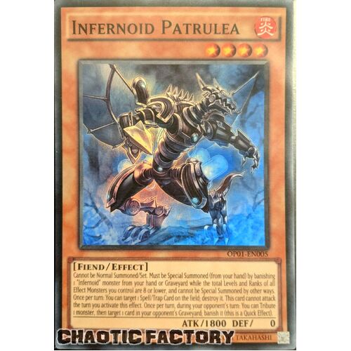OP01-EN005 Infernoid Patrulea Super Rare NM