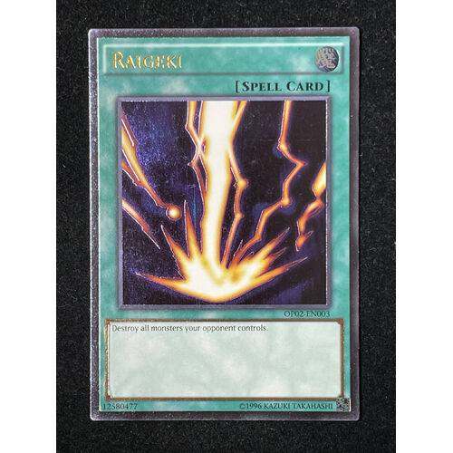 Ultimate Rare - Raigeki - OP02-EN003 LP