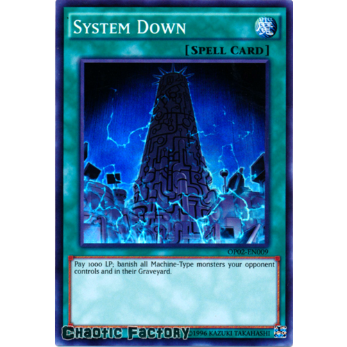 System Down - OP02-EN009 - Super Rare NM