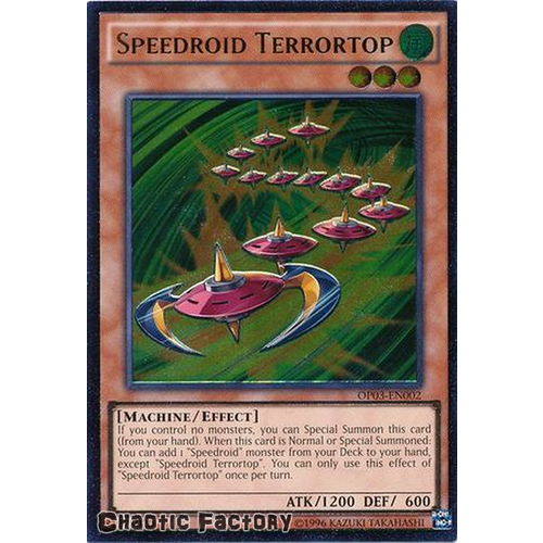 Ultimate Rare - Speedroid Terrortop - OP03-EN002 NM