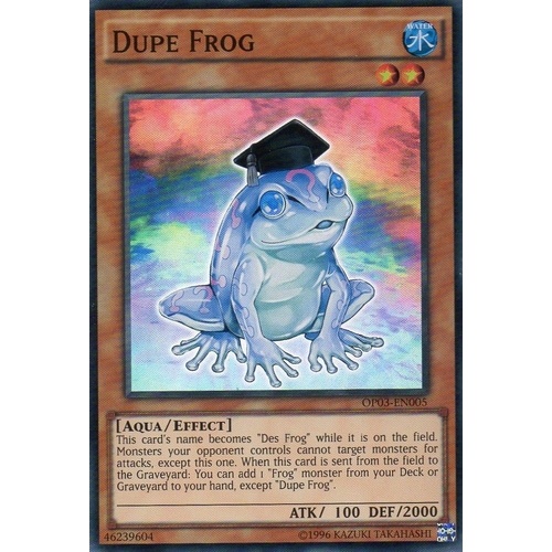 Dupe Frog - OP03-EN005 - Super Rare NM