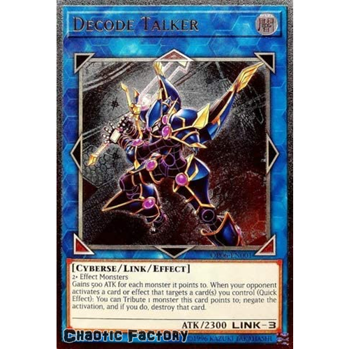 Ultimate Rare - Decode Talker - OP06-EN001 NM