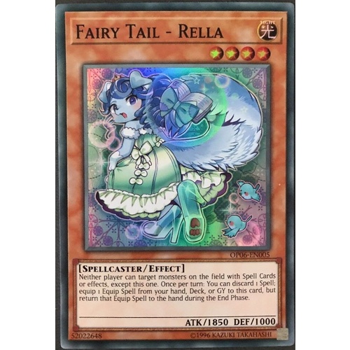 Fairy Tail - Rella - OP06-EN005 - Super Rare NM