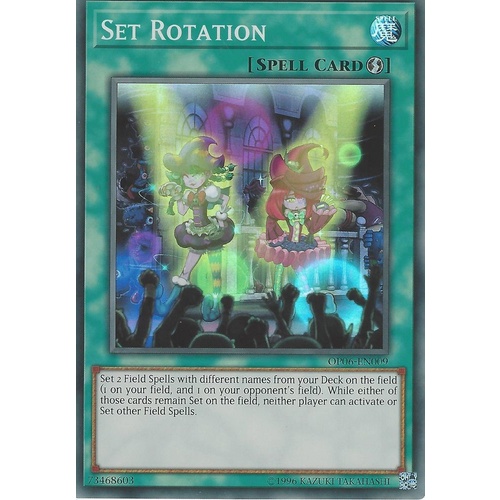 Set Rotation - OP06-EN009 - Super Rare NM