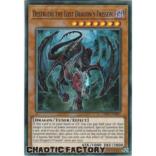 OP07-EN007 Destrudo the Lost Dragon's Frisson Super Rare NM