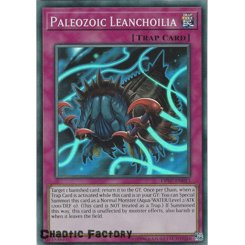 Paleozoic Leanchoilia - OP07-EN013 - Super Rare
