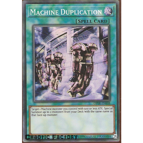 Machine Duplication - OP08-EN008 - Super Rare NM