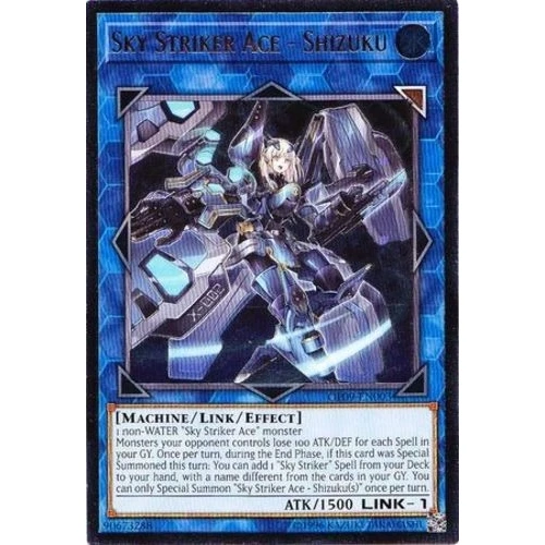 Sky Striker Ace - Shizuku OP09-EN003  Ultimate Rare NM OTS