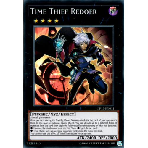 OP12-EN011 TIme Theif Redoer Super Rare NM
