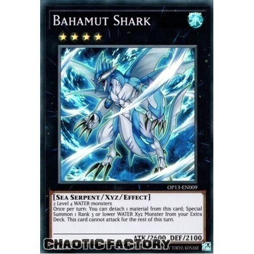 Bahamut Shark OP13-EN009 Super Rare NM