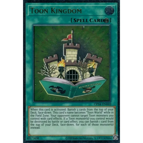 OP14-EN002 Toon Kingdom Ultimate Rare NM OTS