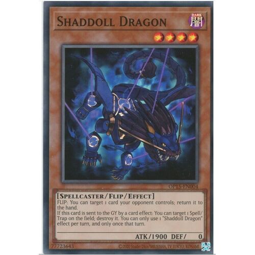 Shaddoll Dragon - OP15-EN004 - Super Rare NM