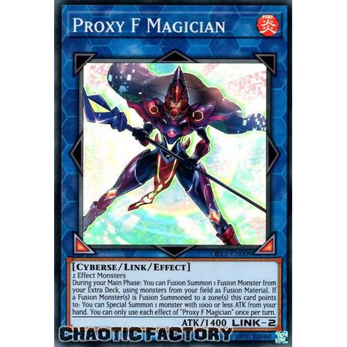 OP15-EN009 Proxy F Magician Super Rare NM
