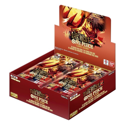 One Piece TCG - Premium Booster Display [PRB-02] The Best 2 Booster Box 