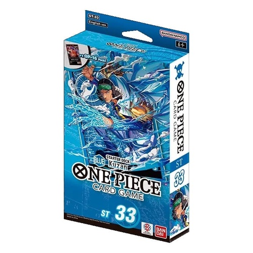 One Piece Card Game  (Blue) Kuzan Starter Deck ST-33 SEALED