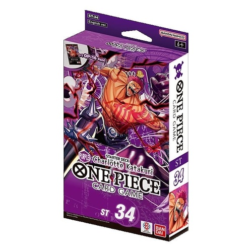 One Piece Card Game (Purple) Charlotte Ktakuri Starter Deck ST-34 SEALED