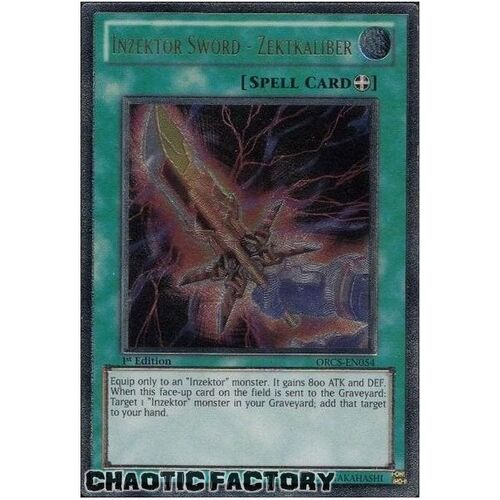 Ultimate Rare - Inzektor Sword - Zektkaliber ORCS-EN054 1st Edition LP